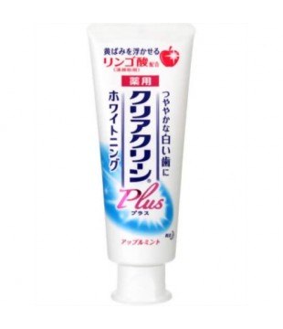 花王 ClearClean苹果酸美白牙膏 130g  苹果薄荷型