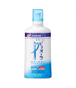 花王 药用防口臭消炎漱口水 420ml 清新薄荷型