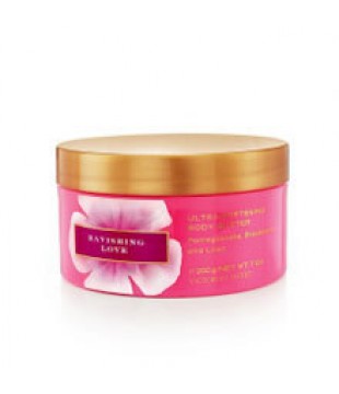 VICTORIAS SECRET 去角质等自然蓬松感觉身体肌肤护理霜  黑草莓紫丁香花之香 200g