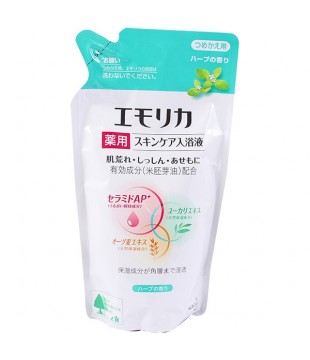 花王 Emollica药用沐浴液 香草型 360ml 替换装