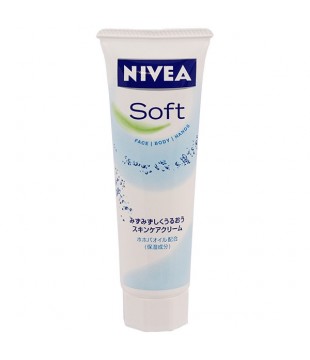 花王 NIVEA Soft细致娇嫩保湿霜/护手霜 50g