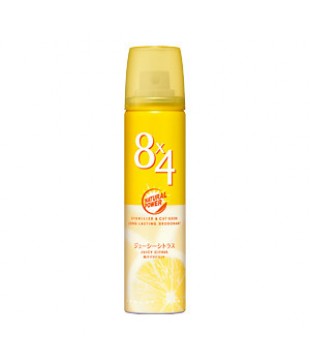 花王 8*4止汗香体喷雾 50g 甜美橘香味