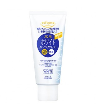 KOSE 高丝 softymo药用美白卸妆洁面乳 60g