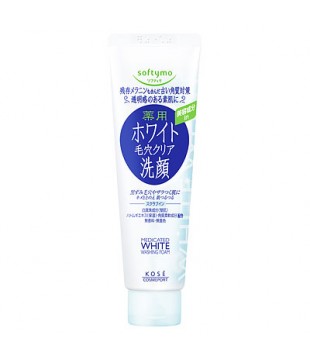 KOSE 高丝 softymo药用去角质净透白肌洗面奶 150g