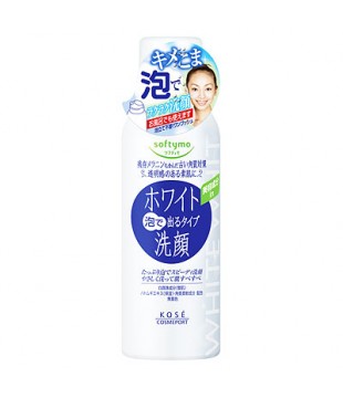 KOSE 高丝 softymo薏仁珍珠美白洁面泡沫 180g