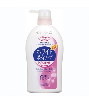 KOSE 高丝 softymo玻尿酸保湿美白沐浴露 600ml