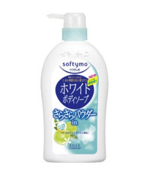 KOSE 高丝 softymo美白干爽身体沐浴露 600ml 