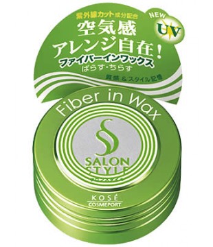 KOSE 高丝 Salon Style防晒防UV发蜡 22g 柔顺光滑型 迷你装