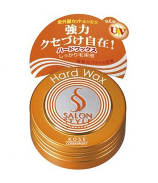 KOSE 高丝 Salon Style防晒防UV发蜡 23g 质感强力记忆型 迷你装