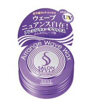 KOSE 高丝 Salon Style防晒防UV发蜡 23g 卷发随意型 迷你装