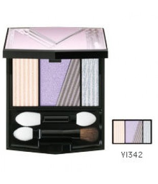 SHISEIDO 资生堂 纳米技术合成光立体透明发色4色眼影盒 VI342