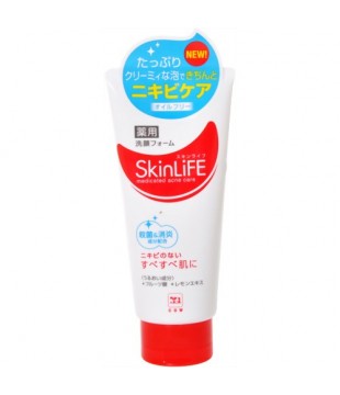 牛乳石鹸 SkinLife药用预防粉刺洁面乳 130g