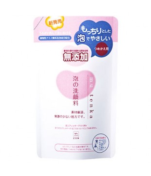 牛乳石鹸 COW BRAND低刺激无添加洁面泡沫 替换装 180ml
