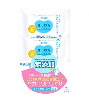 牛乳石鹸 COW BRAND低刺激无添加香皂 100g 3块