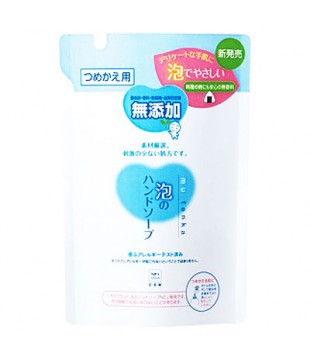 牛乳石鹸 COW BRAND低刺激无添加温和泡沫洗手液 替换装 320ml