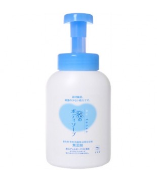 牛乳石鹸 COW BRAND低刺激无添加温和泡沫沐浴液 550ml