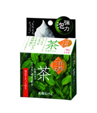 牛乳石鹸 自然茶成份保湿洁面皂 80g