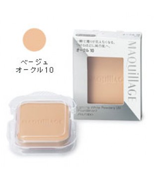 SHISEIDO 资生堂 纯白肌美容液成分配合防晒粉底 BO-10g