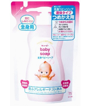 牛乳石鹸 Kewpie宝宝用婴儿全身沐浴液 替换装 300ml