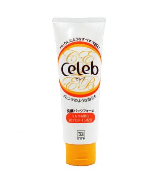 牛乳石鹸 CELEB牛乳洗面奶 120g