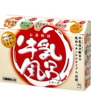 牛乳石鹸 汤物语 牛奶入浴剂 30g 10包