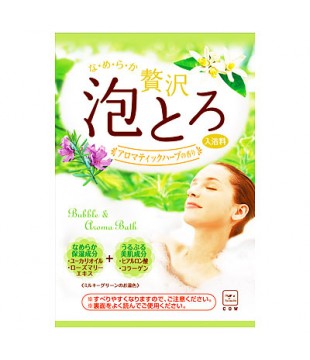 牛乳石鹸 汤物语 美肌保湿泡泡入浴剂 30g 香草精香