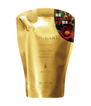 SHISEIDO 资生堂 TSUBAKI金色山茶花精华洗发水 400ml 替换装