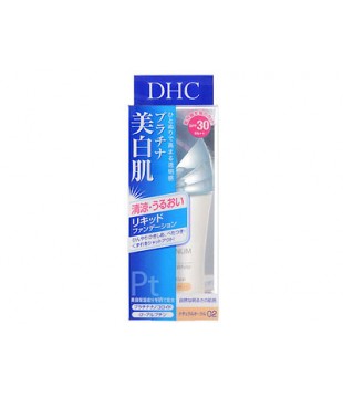 DHC 白金美白肌粉底液SPF30P++ 全2色自然肌02 