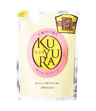 SHISEIDO 资生堂 KUYURA欣怡幽香型美肌沐浴露 400ml 替换装