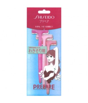 SHISEIDO 资生堂 PREPARE腋下专用刮毛刀 3个装