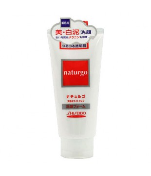 SHISEIDO 资生堂 Naturgo天然泥美白洗面奶 120g