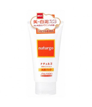 SHISEIDO 资生堂 Naturgo天然白泥保湿控油清洁面膜 120g