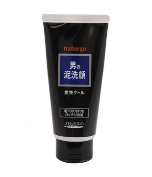 SHISEIDO 资生堂 Naturgo男士黑泥磨砂洗面乳 130g