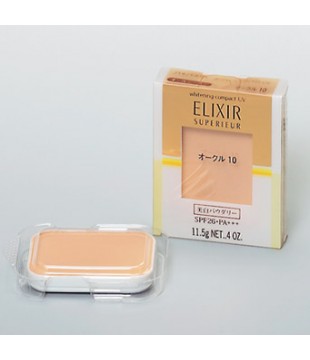 SHISEIDO 资生堂 透明美白肌防晒隔离粉饼 P10 