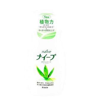 Kracie 嘉娜宝 Naive芦荟植物精华沐浴露 580ml