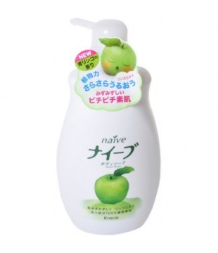 Kracie 嘉娜宝 Naive青苹果香氛沐浴露 580ml