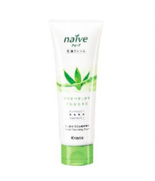Kracie 嘉娜宝 Naive芦荟植物精华柔滑洗面乳 110g