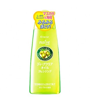 Kracie 嘉娜宝 Naive橄榄去角质卸妆油 170ml