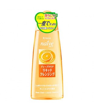 Kracie 嘉娜宝 Naive香橙深层清洁卸妆油 170ml