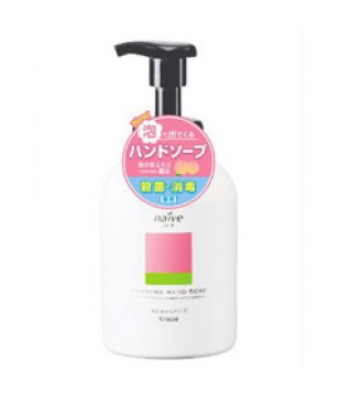 Kracie 嘉娜宝 Naive桃叶精华药用泡沫洗手液 500ml
