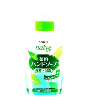 Kracie 嘉娜宝 Naive绿茶清香杀菌消毒洗手液 250ml