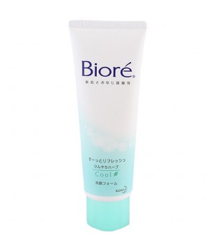 花王 Biore 碧柔泡沫洁面乳 清凉型110g