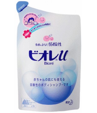 花王 Biore 碧柔u沐浴液替换装*儿童可用* ４２０ml