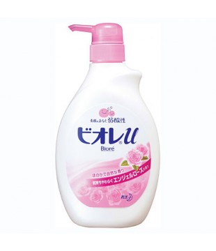 花王 Biore 碧柔u沐浴露玫瑰香型*儿童可用*