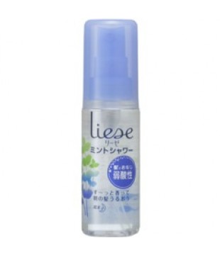 花王 Liese保湿造型水感喷雾 薄荷香型 迷你装 50ml