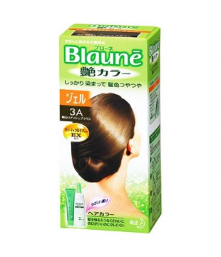 花王 Blaune艳丽色系白发专用染发啫喱3A号 明亮灰棕色