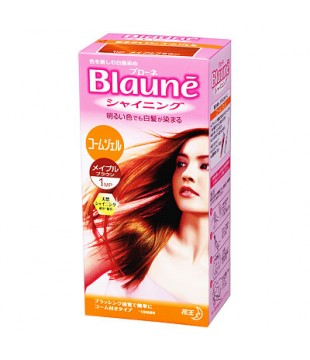 花王 Blaune美艳白发用护发染发剂1MP 枫叶棕