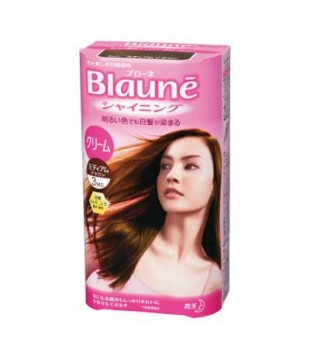 花王 Blaune美艳白发用护发染发膏3MD 自然棕
