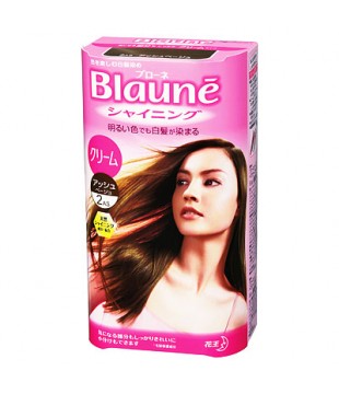 花王 Blaune美艳白发用护发染发膏2AS 浅驼灰