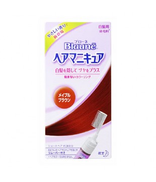 花王 Blaune白发用染发膏 橙棕色